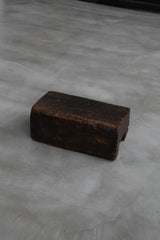 木　刳抜　少数民族　小椅子　小　/  Asian Antique　Primitive Wooden  Stool
