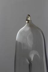 Bottle People No.238  glass object gray　光井威善 / Takeyoshi Mistui