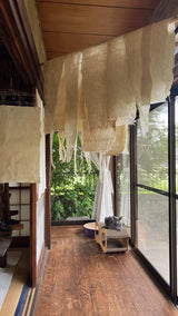 楮樹皮布17　厚手幅広　Naoko Seno / 茶席　敷布