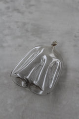 People  glass object  gray　光井威善　品名  / Takeyoshi Mistui