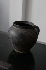 ウクライナ炭化壺  /  Japanese Antiques