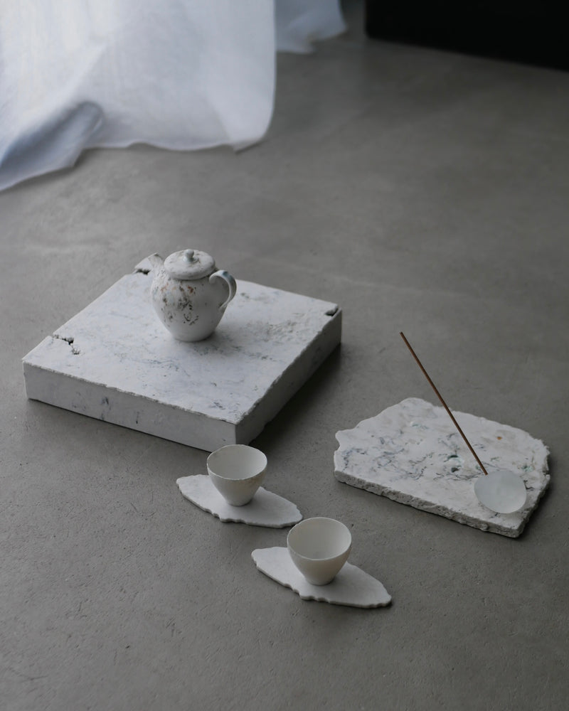 白磁　茶杯　S / Takahiro Yahagi