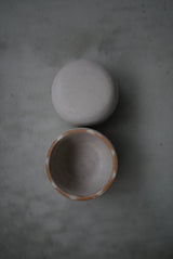 小箱　蓋物　月肌　soil gray / Akari Sato