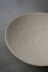 中皿　15cm  石肌　/ Akari Sato