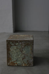 Soil  Cube L  立方体 / Testuya Hioki    Japanese  soil   Art 花器
