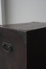 硯付き箪笥　大型配送　/  Japanese Antiques
