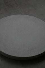 plate rim scratch gray