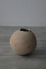 Reserved for Amalia  Moon Jar  x3 満月壺　/ Testuya Hioki    Japanese  soil   Art 花器