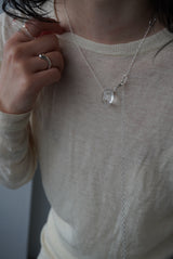 moment glass necklace  tate / shisui