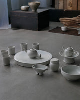 白瓷祭器豆鉢　小鉢　/ タナカシゲオ