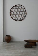 くり抜き　無垢財　少数民族の木の椅子　木台　大　/  Asian Antique　Primitive Wooden　Chair