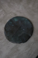 古物　銅　壁掛けオブジェ　円　/  Japanese Antiques