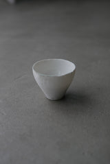 白磁　茶杯　S / Takahiro Yahagi