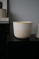 釉かけ分け　花器　大　/ Akari Sato