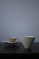 専用　/ 磁器　茶入れ　/ オノエコウタ