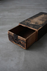 一段の引出し　無垢　江戸時代　/  Japanese Antiques