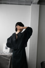 オーダー/ puffer short blous / cotton  /  urq