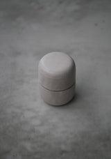 小箱　蓋物　月肌　soil gray / Akari Sato