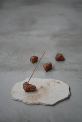 原土　香立て　/  Kanako Yoshida