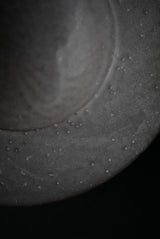 リムプレート　月肌　soil gray / Akari Sato