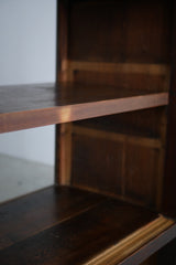 水屋カウンター　ガラス戸棚　大正時代　大型配送　/  Japanese Antiques Tansu Counter キャビネット