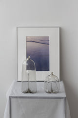 Bottle People No.238  glass object gray　光井威善 / Takeyoshi Mistui