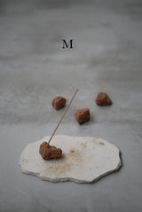 原土　香立て　/  Kanako Yoshida