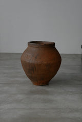 古常滑　不織壺　大壺　室町時代　/  Japanese Antiques