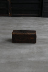 木　刳抜　少数民族　小椅子　小　/  Asian Antique　Primitive Wooden  Stool