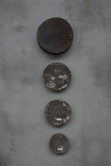 soil  circle　 / Testuya Hioki    Japanese Wabisabi  Art  object