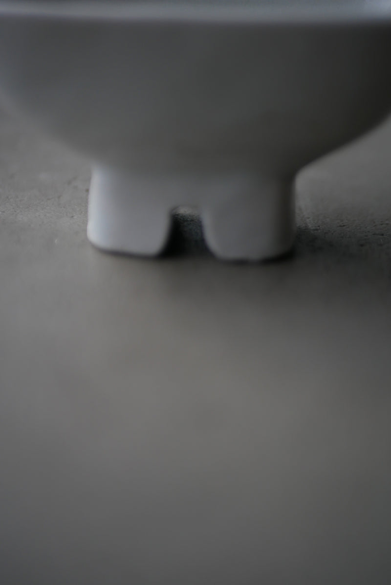 白瓷祭器豆鉢　小鉢　/ タナカシゲオ