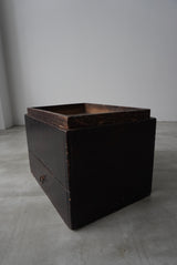 引出し付き　収納箱　江戸時代　/  大型配送　/  Japanese Antiques