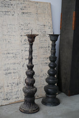 専用  /古船板　乾漆高杯　燭台江戸時代