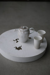 N様専用　白磁　グレージュ　slim 聞香杯　/ Takahiro Yahagi