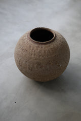 Moon Jar  満月壺　/ Testuya Hioki    Japanese  soil   Art 花器