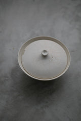 茶漉し蓋碗　Bone White 半磁器　日本茶　中国茶　/  Kanako Yoshida