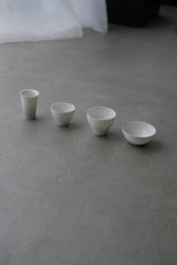 白磁　茶杯　S / Takahiro Yahagi