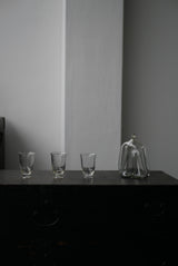 Bottle People No.000  glass object  gray　光井威善 / Takeyoshi Mistui