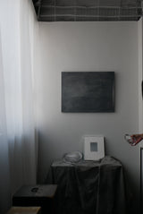 アルミフレーム　白　jistu Yoshimi Horiguchi