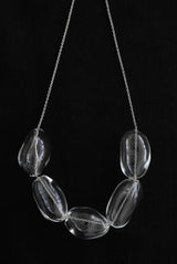 flow chain neckless 5stone / shisui