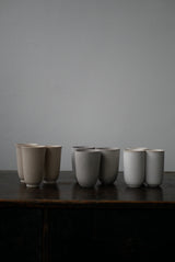 白釉　White Veil  cup / Akari Sato