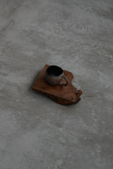 小さな木台　無垢材　Japanese 　Primitive Wood