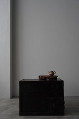 硯付き箪笥　大型配送　/  Japanese Antiques