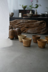 古色　蕎麦猪口　cup    /菊地　亨