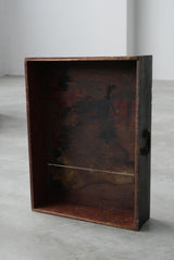 黒漆　小引出し　小箪笥　江戸時代　/  Japanese Antique　Urushi Drawer , Chest