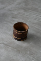 苧桶　おぼけ　木/  Japanese Antique