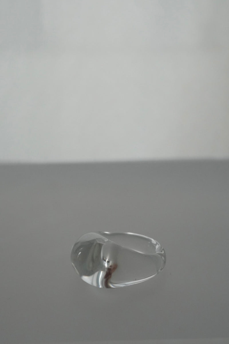 clear wrap _moment ring  / shisui