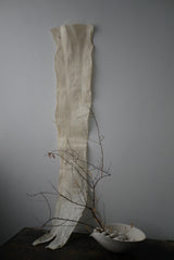 楮樹皮布24　柔ロング　Naoko Seno / 茶席　敷布