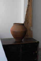 古常滑　不織壺　大壺　室町時代　/  Japanese Antiques