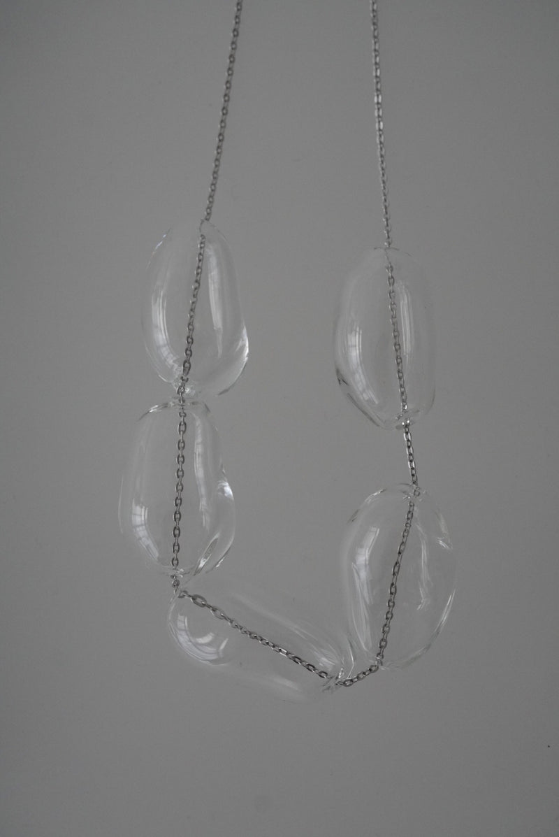 flow chain neckless 5stone / shisui
